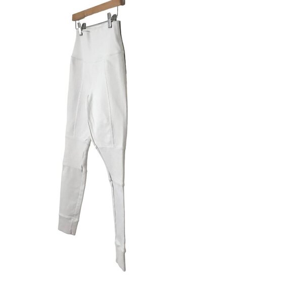 alo High Waisted  Cream Coloured Yoga Pants (RN#87370) Size S - Picture 4 of 8